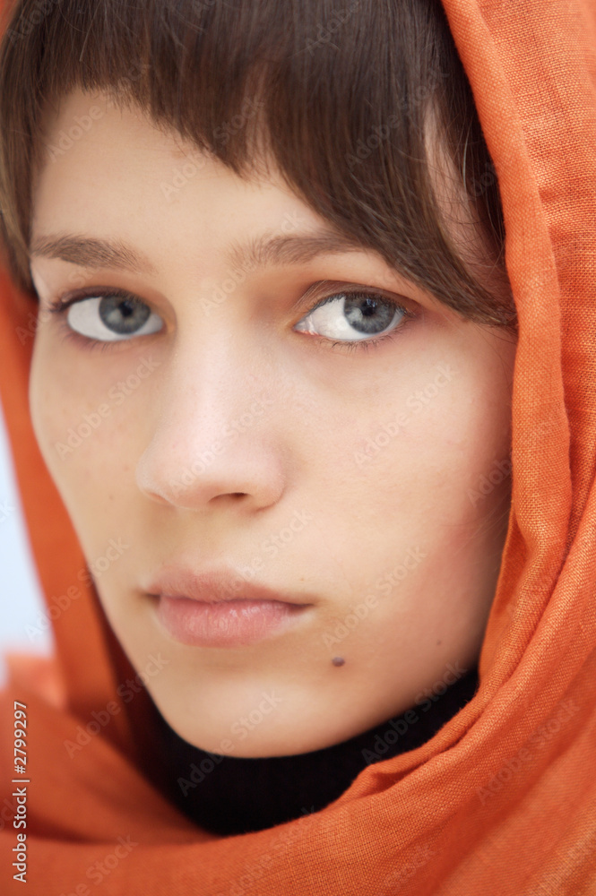 attractive woman with veil attractive woman with veil