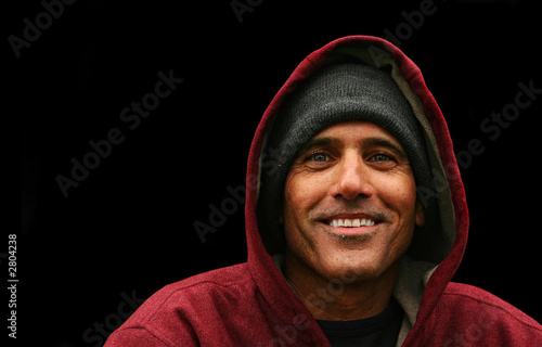 Картината върху платно urban man portrait