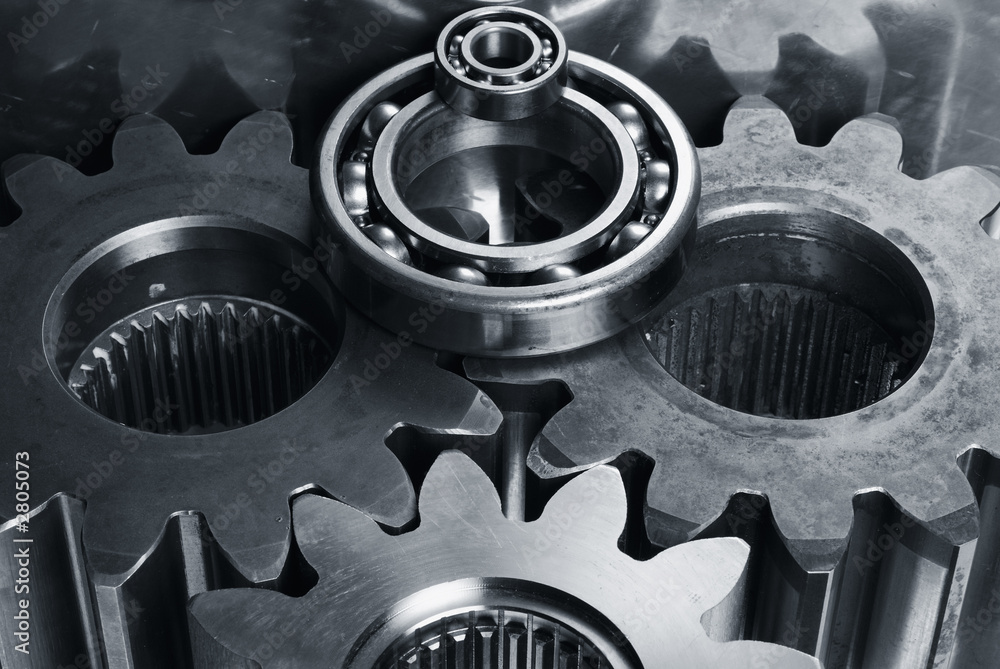 gears and bearings concept