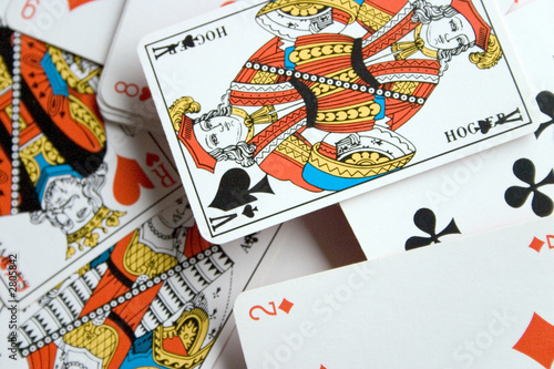 jeu de cartes photo