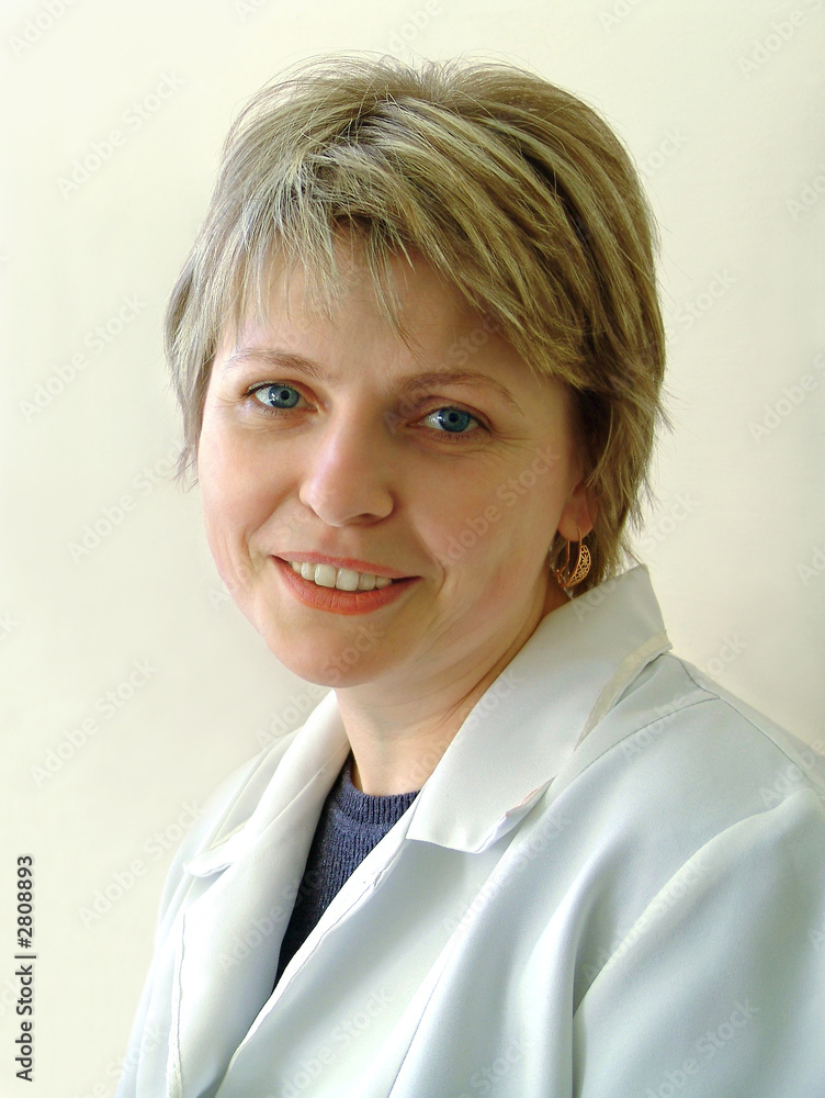 woman laboratory assistant