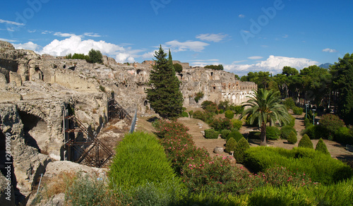 pompei, ruins from the volcano eruption