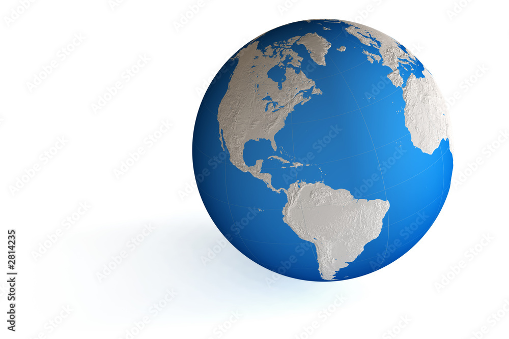 Fototapeta premium 3d world