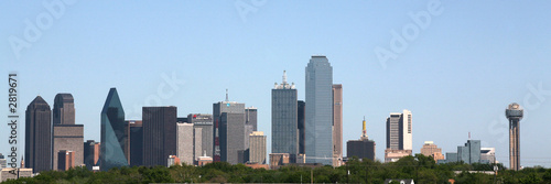 downtown dallas, texas skyline