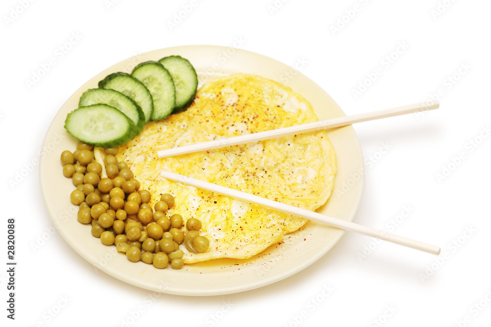 traditional tamsonese food isolated on the white traditional tamsonese food isolated on the white