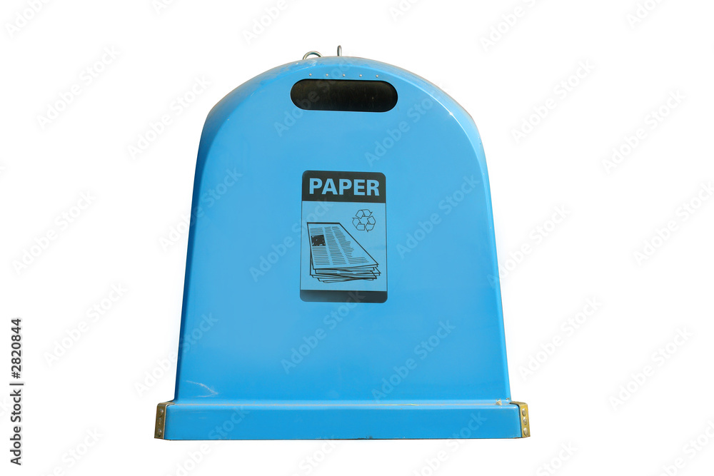 waste paper collection bin waste paper collection bin