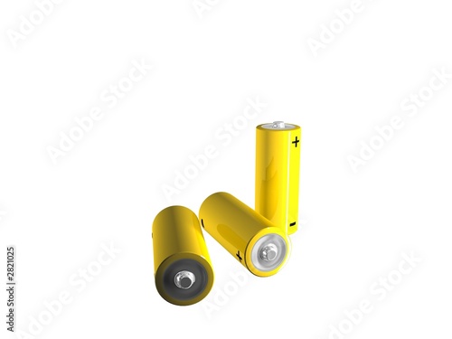 yellow batteries