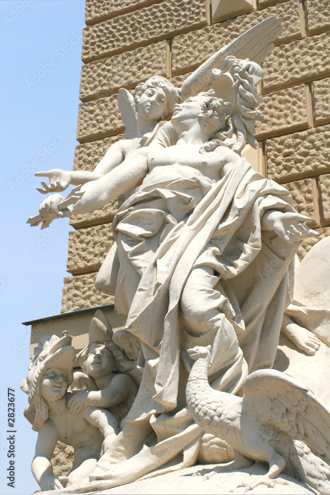 Obraz premium antique sculptural composition