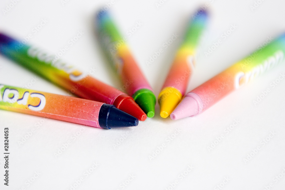 crayons de couleur 5 crayons de couleur 5
