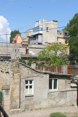 architecture of the seaside city