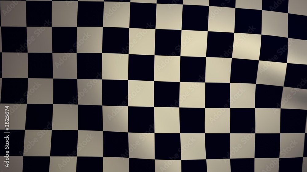 Fototapeta premium checker flag