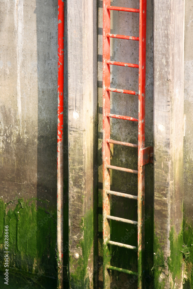 sea wall ladder