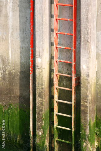 sea wall ladder