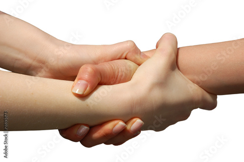 Foto helfende hand