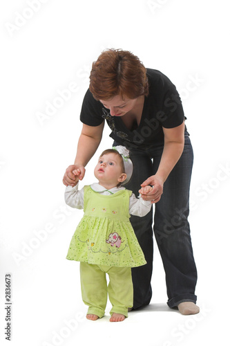 mother and daughter