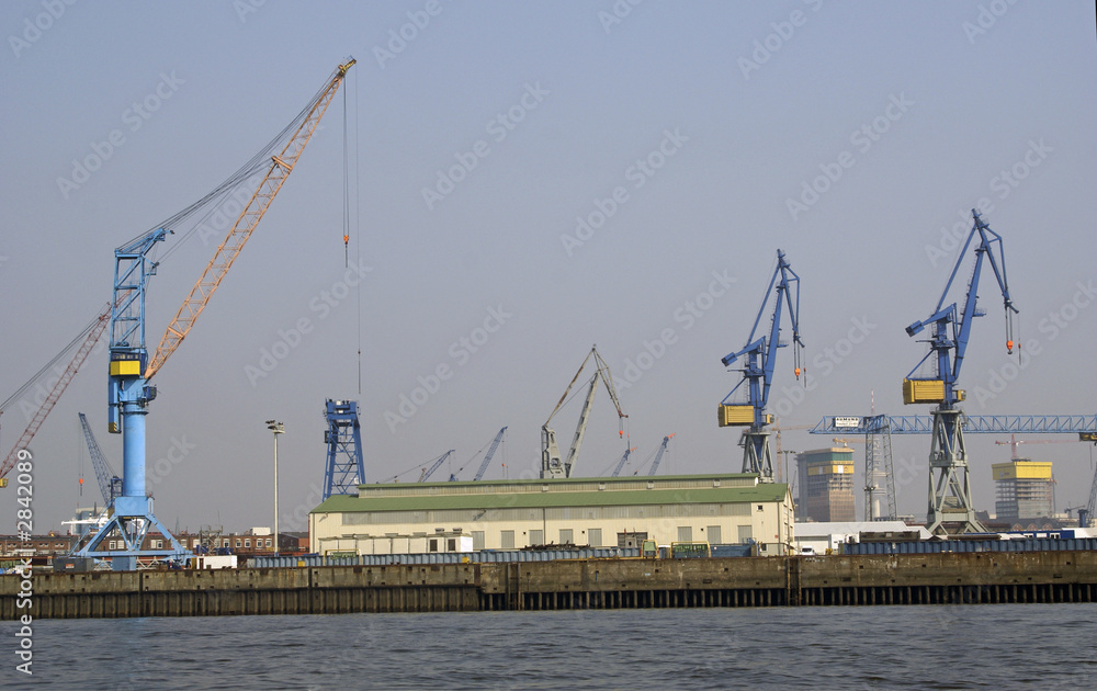Fototapeta premium hambuger hafen