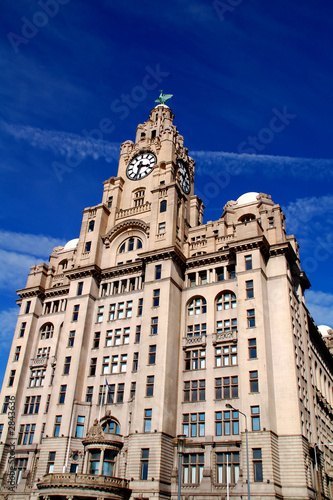 liverpool royal liver building with liver bird