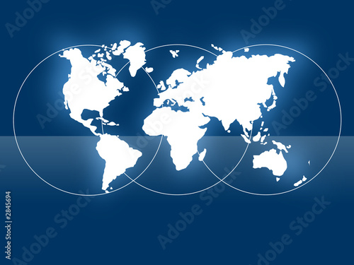 world map