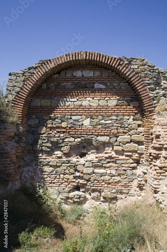 ruins of roman portal