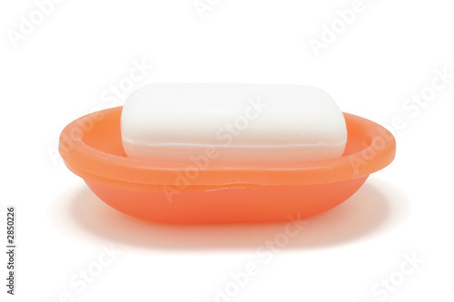 Foto soap in soap dish