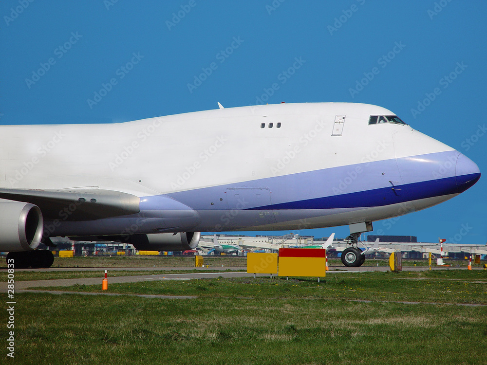 Fototapeta premium boeing 747