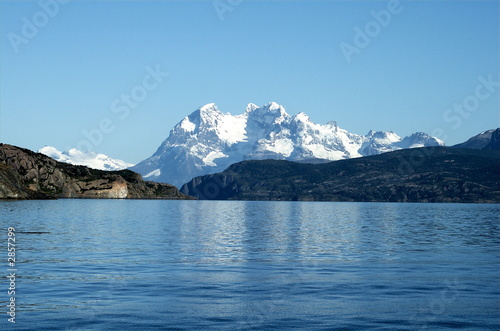 paysage chilien, les andes