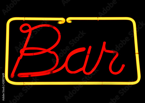neon bar sign