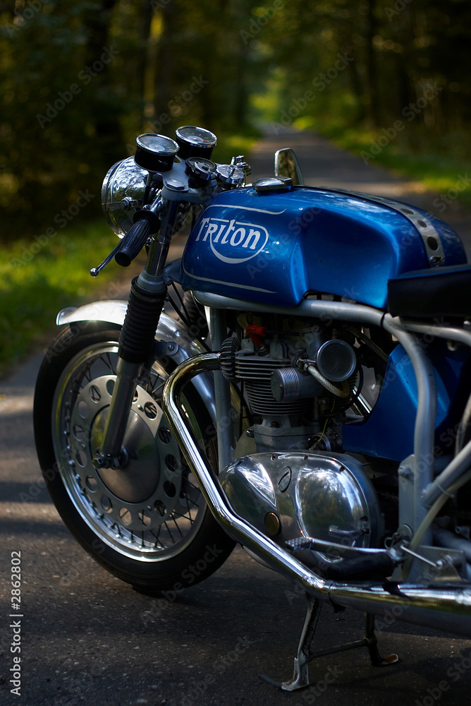 Fototapeta premium vintage motorbike