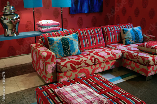 brigh modern style in furniture photo