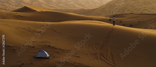 sunset in liwa