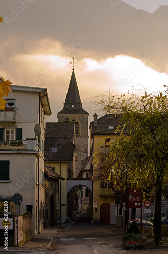 street in switzerland