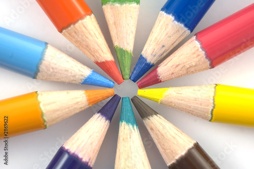 pencil crayons