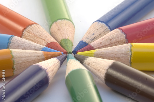 pencil crayons