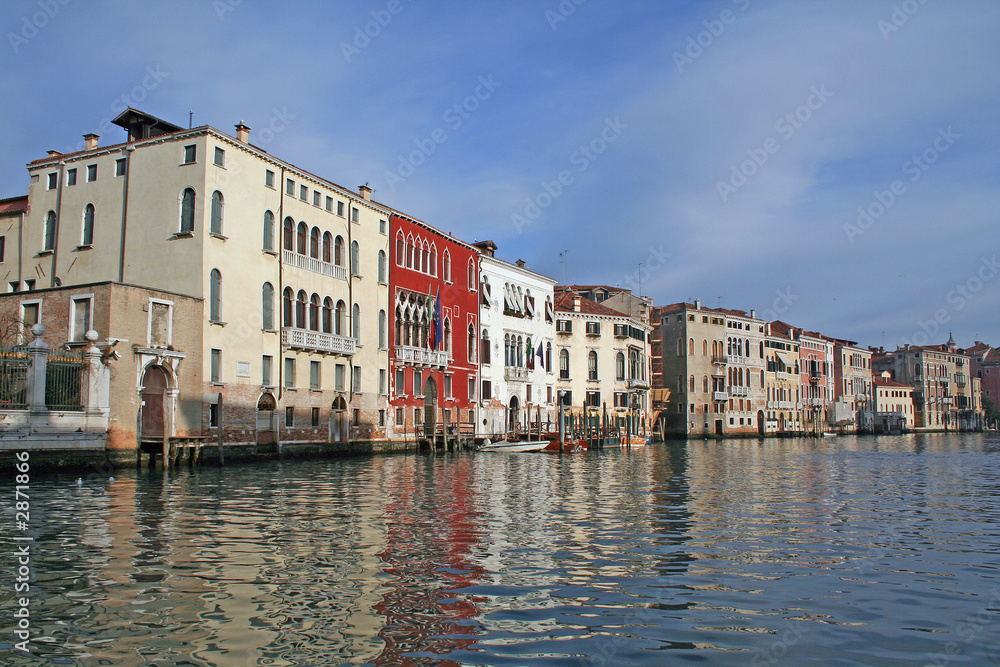 canal grande of venice italy