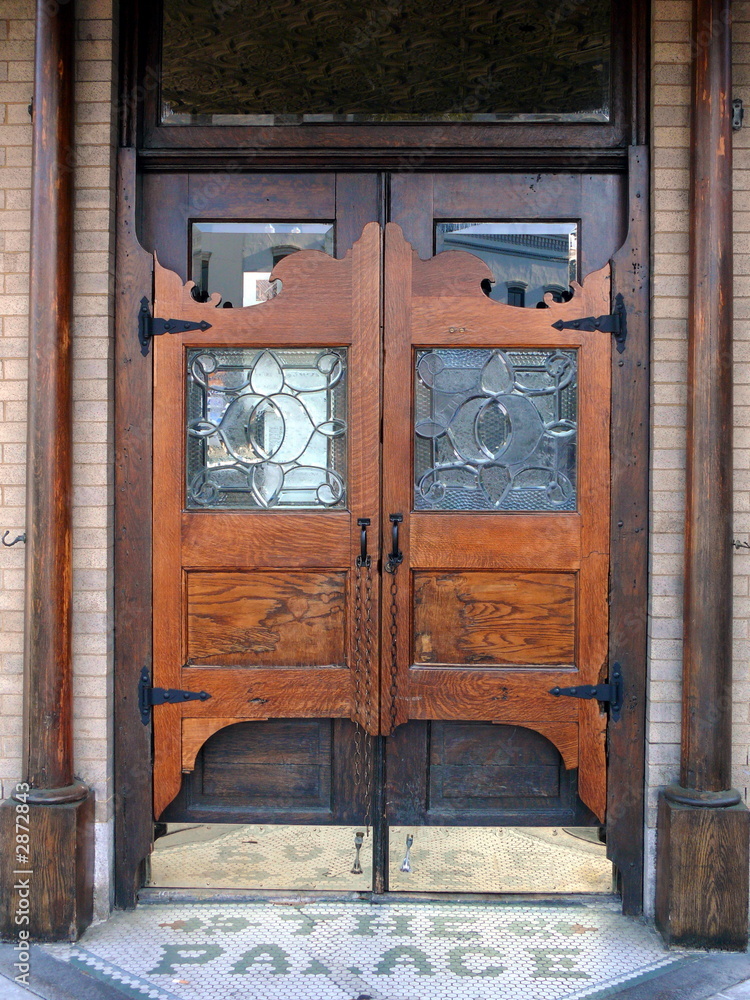 saloon doors Stock-Foto