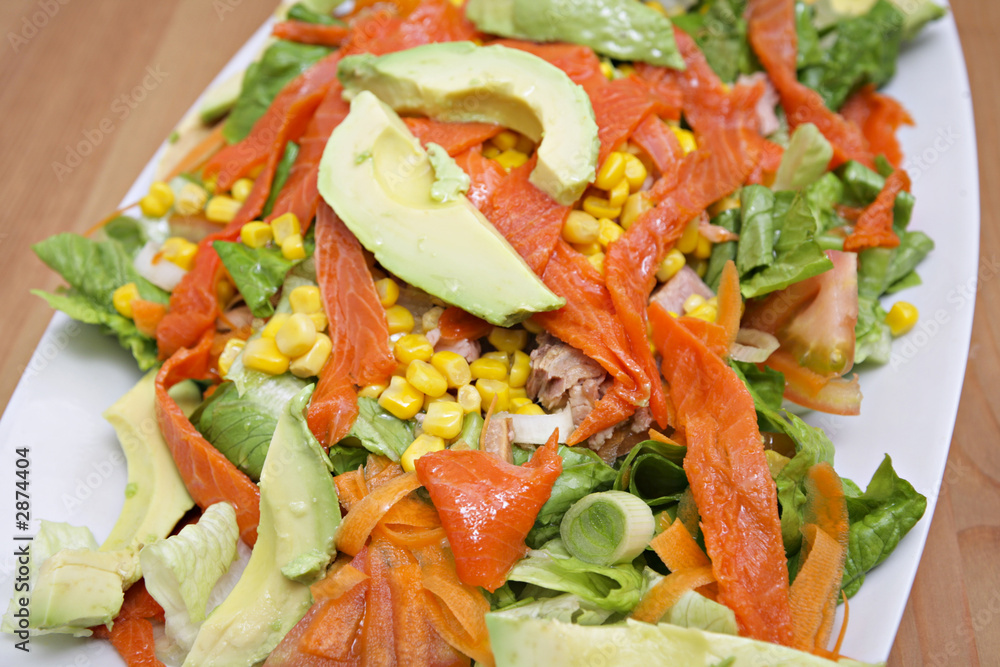 salmon salad salmon salad