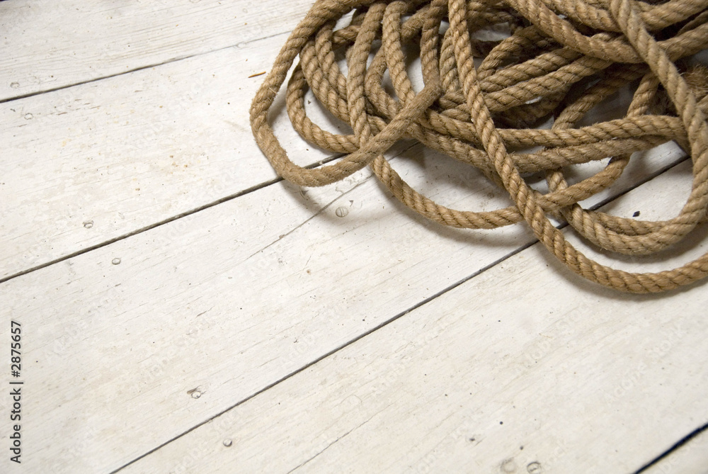 Obraz premium coiled rope