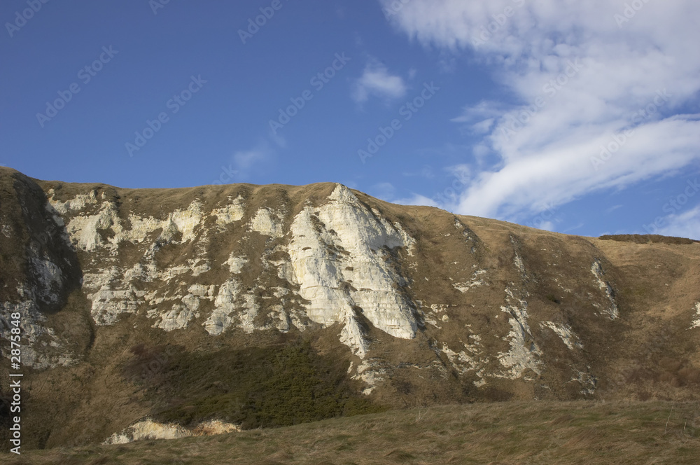 cliffs and sky