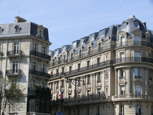immeubles parisiens.