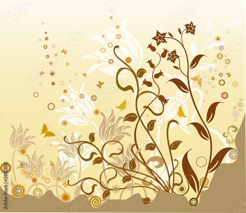 floral background - illustration