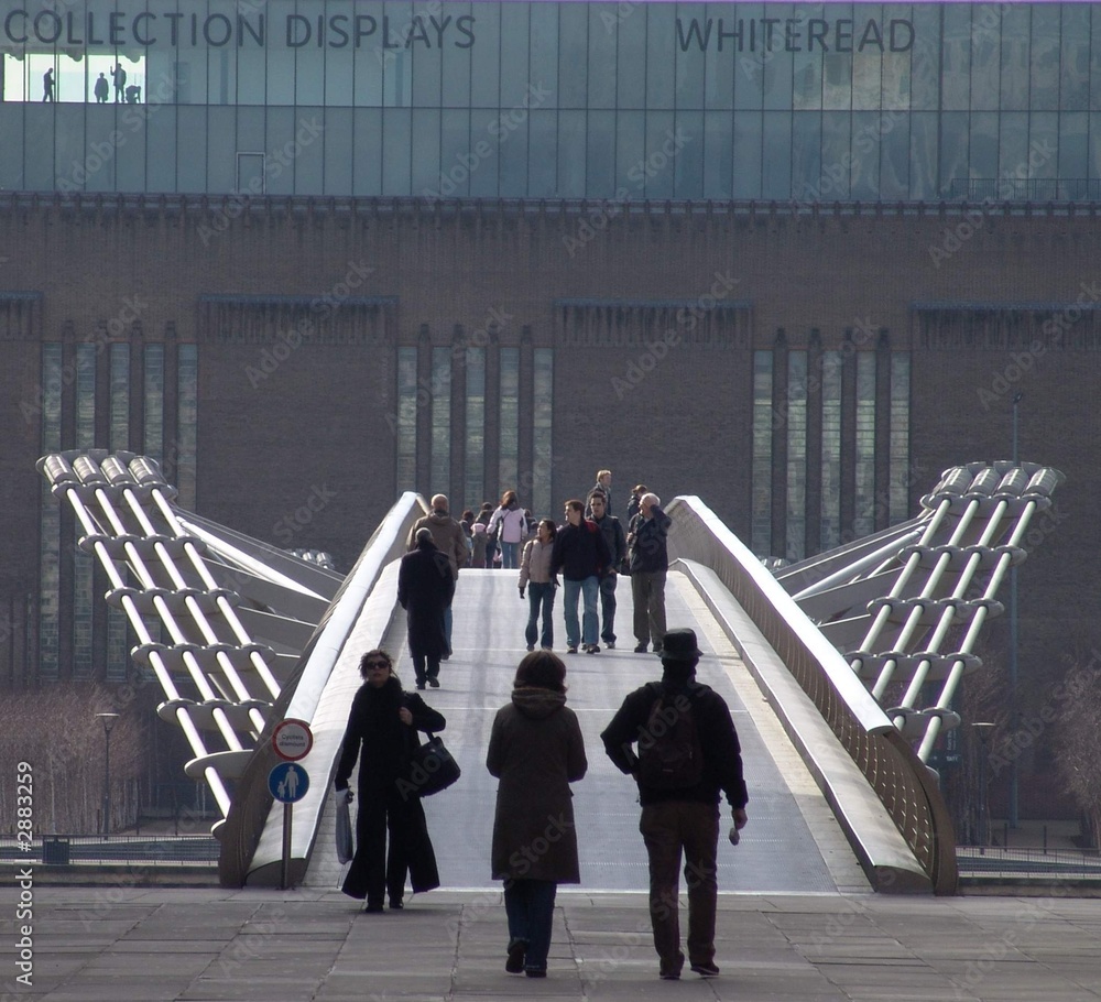 Fototapeta premium millennium bridge london