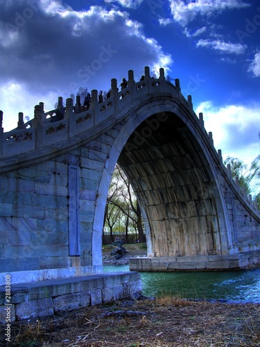 summerpalace - old chinese bridge photo