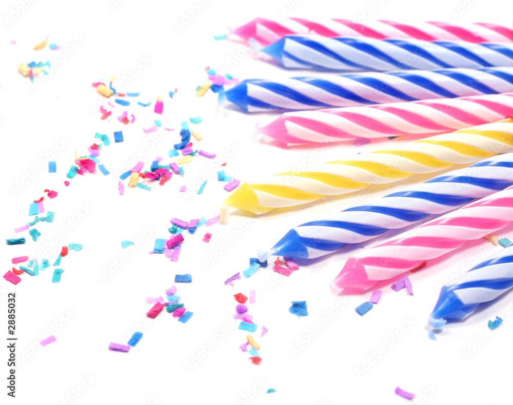 Obraz premium birthday candles