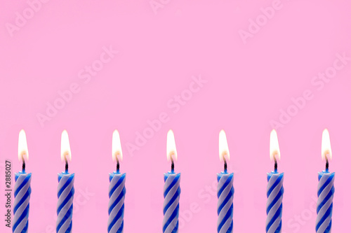 birthday candles border