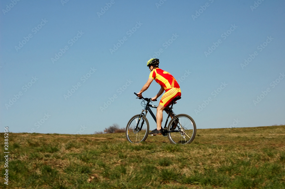 biking