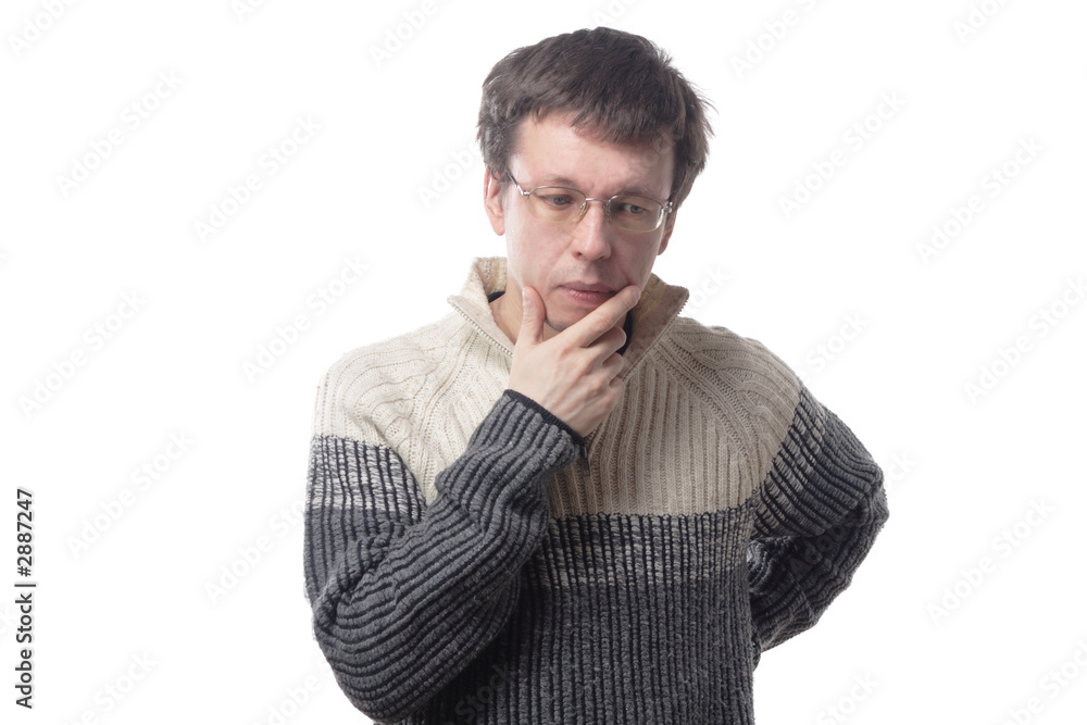 spectacled man spectacled man
