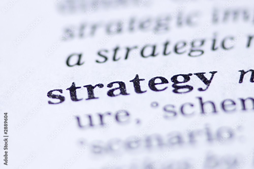 Fototapeta premium strategy