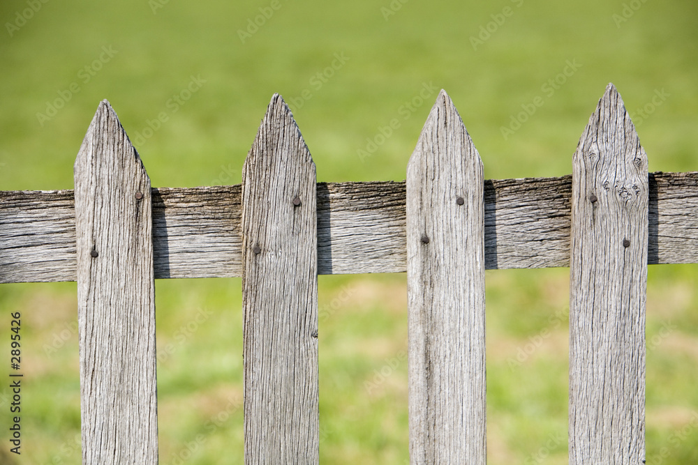 wood fence