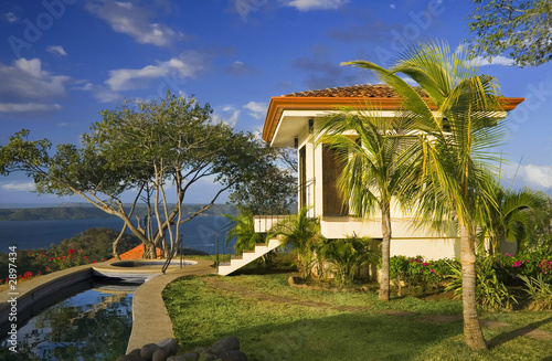 idyllic tropical retreat