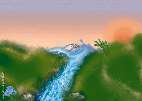 mountain stream